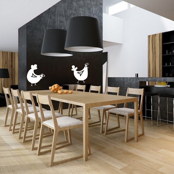 Exemple de stickers muraux: Cocotte 1